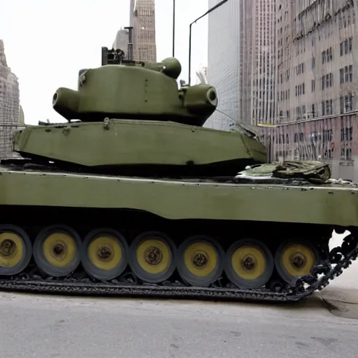 Image similar to new york police department military tank