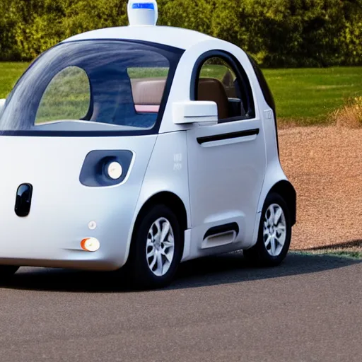 Image similar to 4K uhd photo of driverless car designed by apple