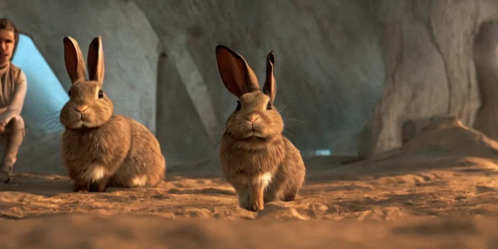 Image similar to a rabbit in the movie star wars screenshot