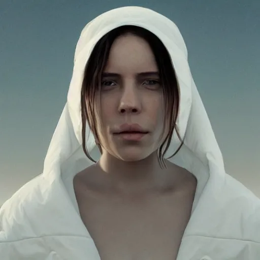 Image similar to a white and a brown woman merging together over time by greg rutkowski, hyperrealist, cinema 4 d, sicodelica, rendering unreal engine 5 digital art