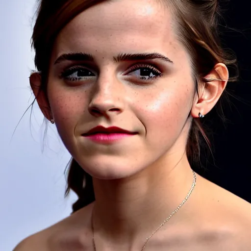 Prompt: emma watson smelling a fart