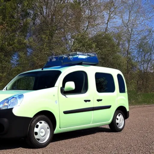 Image similar to Renault Kangoo as a monstertruck