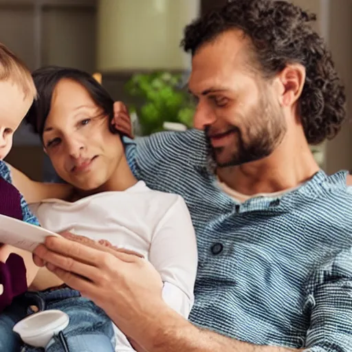 Image similar to luxury credit card ad targeting stay at home dads