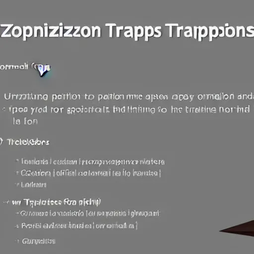 Prompt: optimization traps