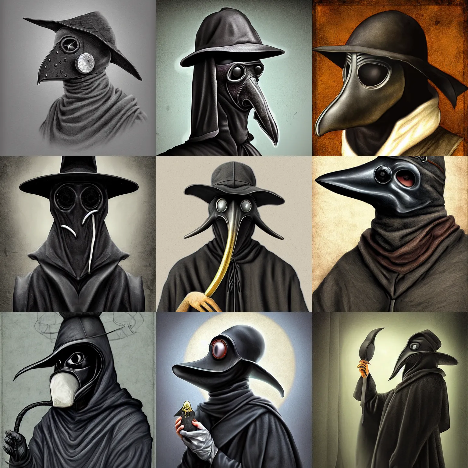 Prompt: a plague doctor,digital art,ultra detailed,ultra realistic,art by greg rutkowaki