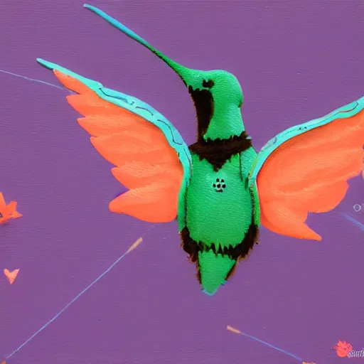 Image similar to cyber hummingbird