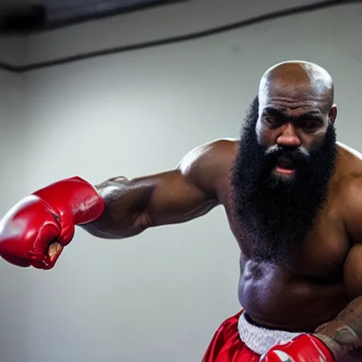 Prompt: kimbo slice fights again