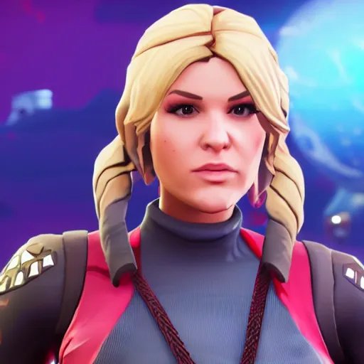 Image similar to a detailed portrait of renee young in fortnite, unreal engine 5 rendered, incredibly highly detailed and realistic, 8 k, sharp focus, studio quality