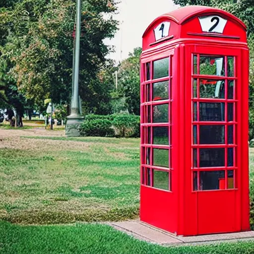 Prompt: a pokemon that looks like a phone booth