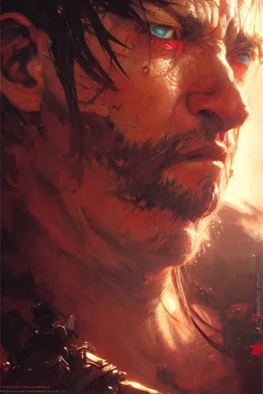 Prompt: extreme close up demilich extremely detailed portrait dnd, painting by gaston bussiere, craig mullins, greg rutkowski, yoji shinkawa