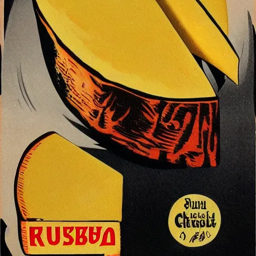 Prompt: russian propaganda poster about cheese and sauce