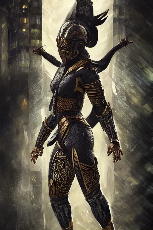 Image similar to ultra realistic illustration of wakandan warrior in mortal kombat style armor, hacknaut cyberpunk, sci - fi, fantasy, intricate, elegant, highly detailed, digital painting, artstation, concept art, smooth, sharp focus, illustration, art by artgerm and greg rutkowski and alphonse mucha