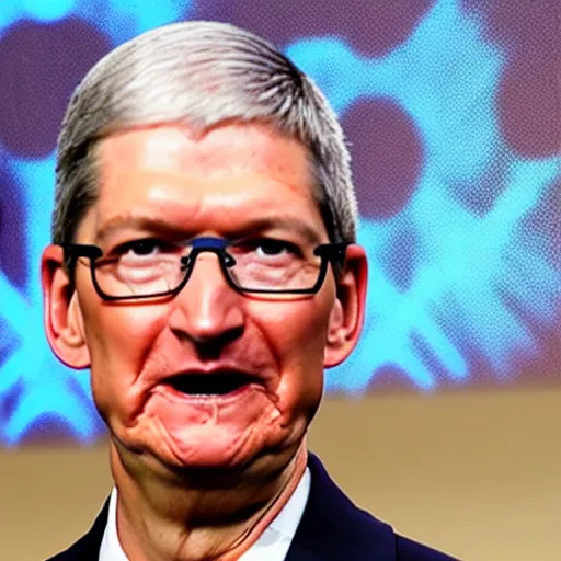 Prompt: tim cook