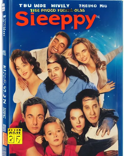 Prompt: 'Sleepy Time: The Movie' blu-ray DVD case still sealed in box, ebay listing