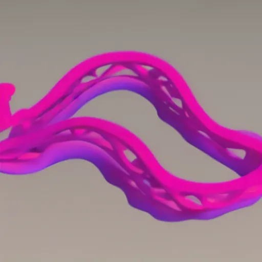 Image similar to reaction diffusion solid colors houdini 3 d printed