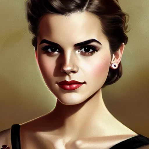 Image similar to A combination of Victoria Justice's and Grace Kelly's and Emma Watson's appearances as a WW2 soldier, full body portrait, western, D&D, fantasy, intricate, elegant, highly detailed, digital painting, artstation, concept art, matte, sharp focus, illustration, art by Artgerm and Greg Rutkowski and Alphonse Mucha