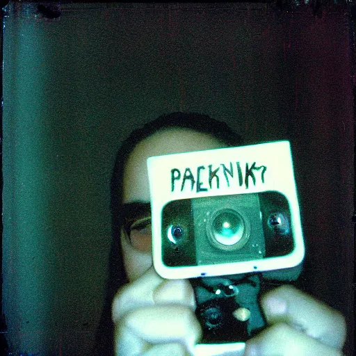 Image similar to the scariest photograph taken with a disposable camera