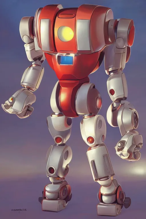 Image similar to metabots medabots medarotto medarot robot minimalist comics, behance hd by jesper ejsing, by rhads, makoto shinkai and lois van baarle, ilya kuvshinov, rossdraws global illumination ray tracing hdr radiating a glowing aura