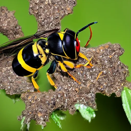 Prompt: crazy wasp