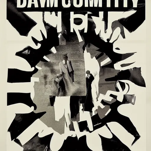 Prompt: a poster selling conformity in the style of david carson, grphic design - h 7 0 4