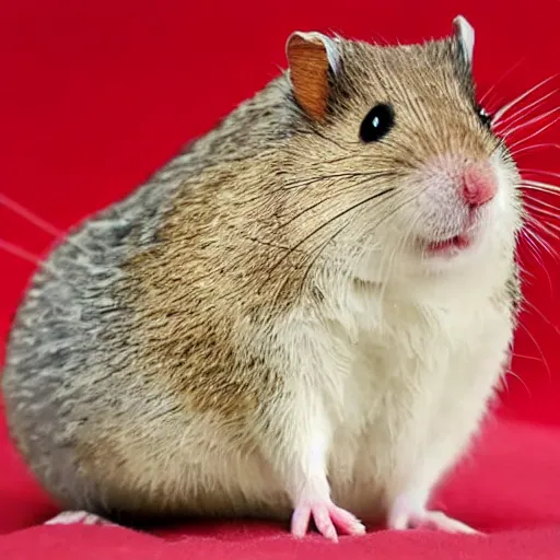 Prompt: the most powerful hamster to ever exist