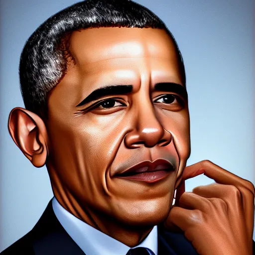 Image similar to barack obama as a white guy, realistic portrait photo, 4 k, detailed