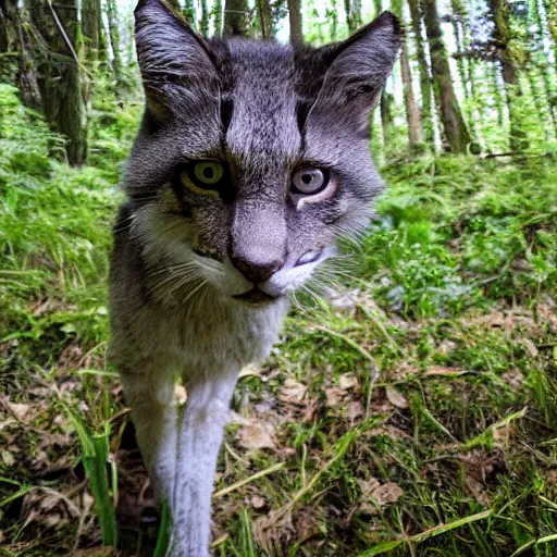 Image similar to trail cam photograph of a discord moderator