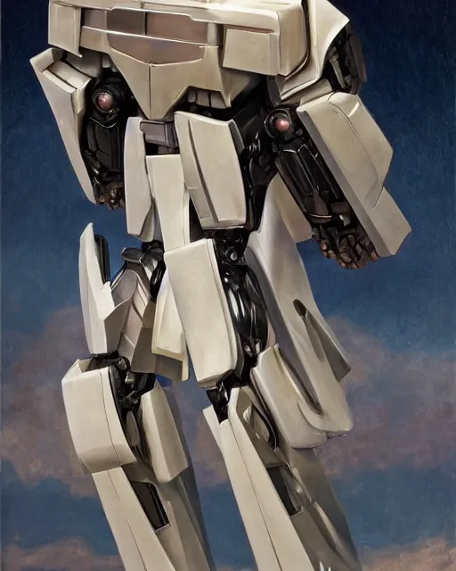 Prompt: (Transformers) G1 Shockwave!!! Masterpiece, oil on canvas, artstation, by J. C. Leyendecker and Edmund Blair Leighton and Charlie Bowater, octane