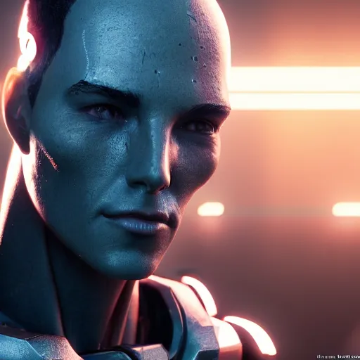 Prompt: portrait of cyborg, 8 k uhd, unreal engine, octane render in the artstyle of finnian macmanus, john park and greg rutkowski