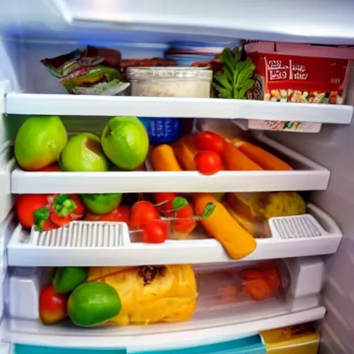 Image similar to delicious food, ready to eat, in my fridge