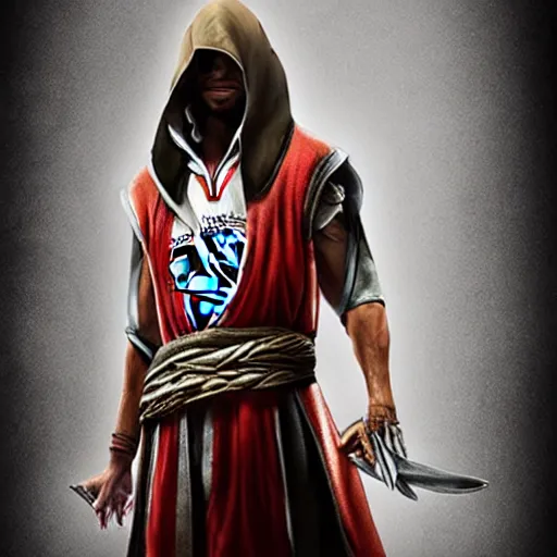 Prompt: stephen curry as ezio auditore