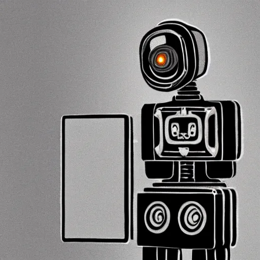 Image similar to a robot looking at itself on the mirror, low-angle, photorealistic, !!award-winning!!