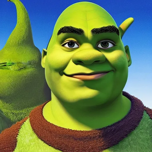 nikocado as Shrek,portrait , DreamWorks | Stable Diffusion | OpenArt