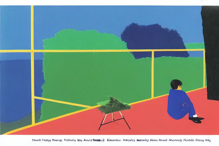 Prompt: Inaccessible Views by David Hockney, Andy Shaw, 1988, exhibition catalog