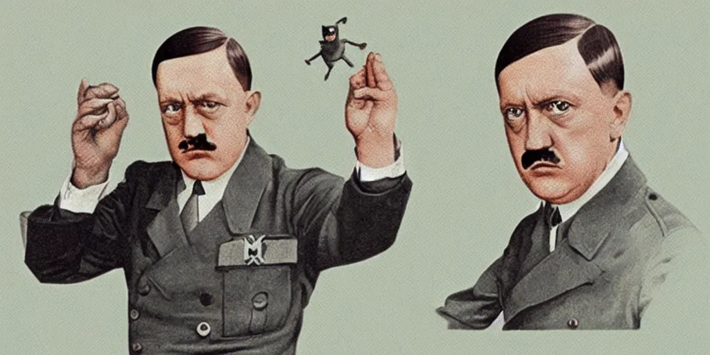 Image similar to Hitler as a Pokémon