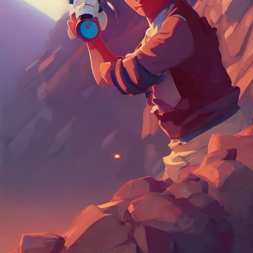 Image similar to hero world steven spielberg, behance hd by jesper ejsing, by rhads, makoto shinkai and lois van baarle, ilya kuvshinov, rossdraws global illumination