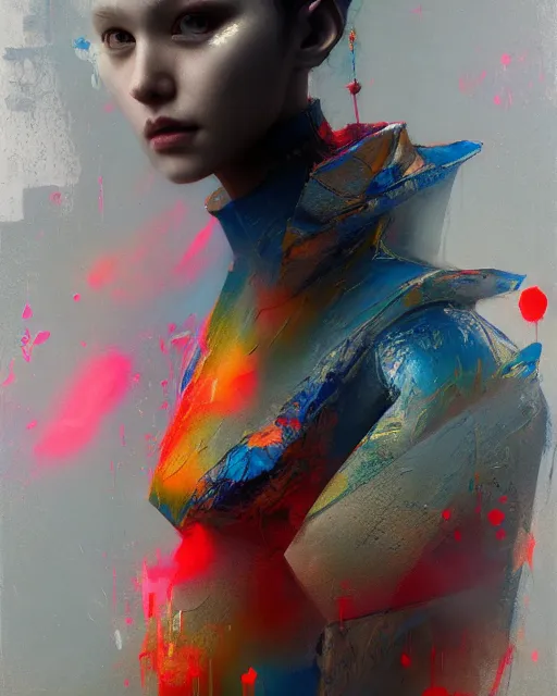 Prompt: mixed media, a brutalist designed, vivid colours, cryptic, mystical, royal, pop surrealism, pop art by ruan jia, dannylailai atmospheric, trending on artstation. 8 k, high quality, masterpiece.