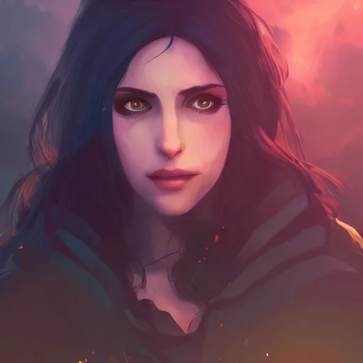 Yennefer of Vengerberg-The Witcher Asinjuasflora - Illustrations ART street