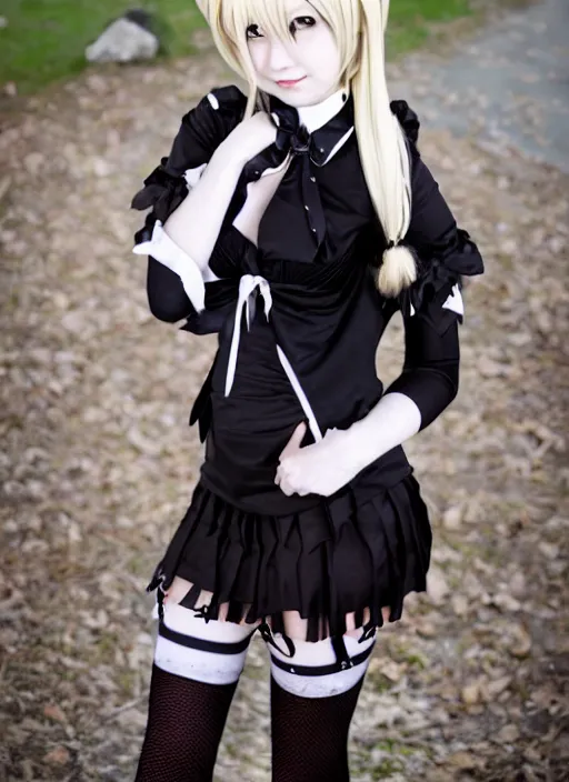 Image similar to misa amane, cosplay