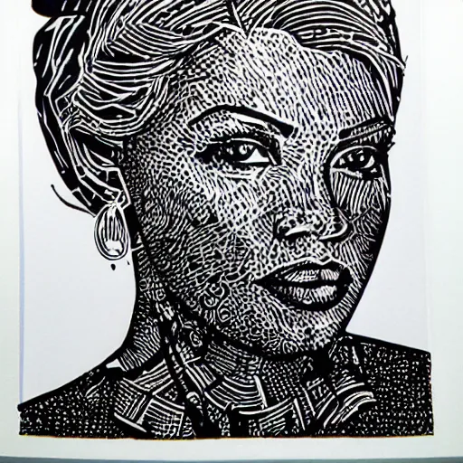 Image similar to south african, linocut art, modern, trending vogue, design hero, hyper realistic,