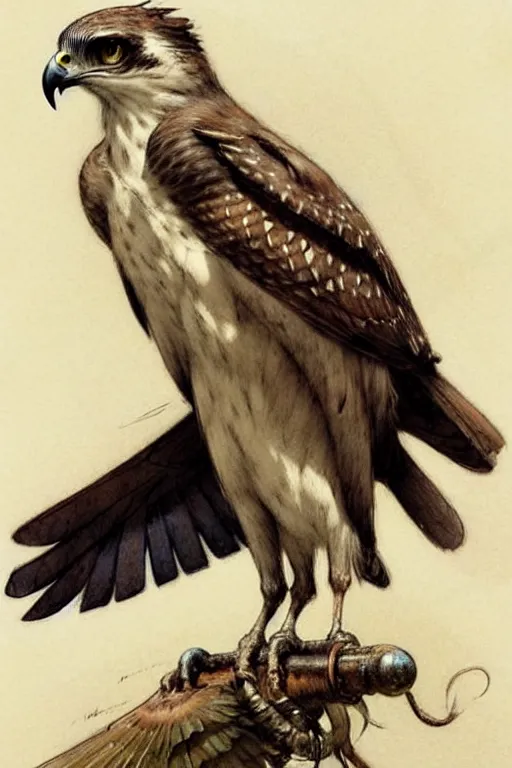 Image similar to (((((1950s hawk . muted colors.))))) by Jean-Baptiste Monge !!!!!!!!!!!!!!!!!!!!!!!!!!!