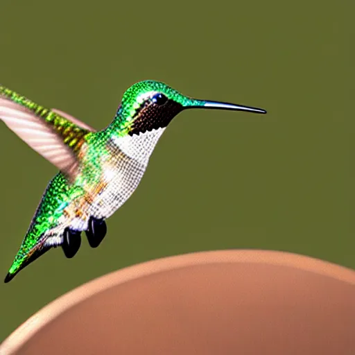 Image similar to a hummingbird - elephant - hybrid, animal photography