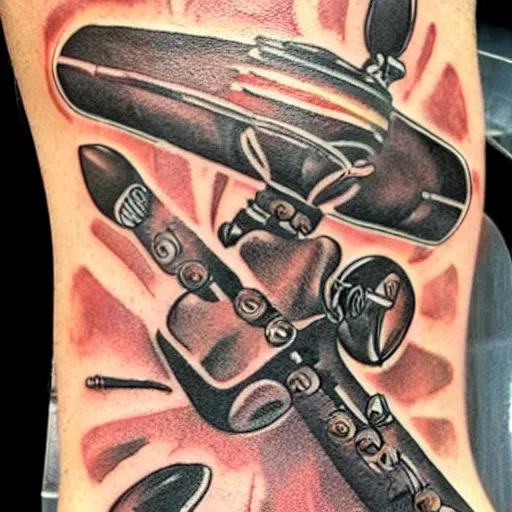 Image similar to tattoo of voyager's golden recorder