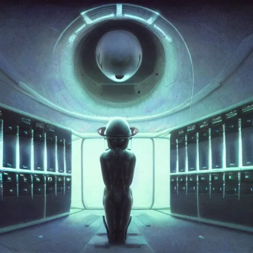 Prompt: an alien inside a spaceship control room, beksinski, wayne barlowe, symmetrical, surreal, magic surrealism, very coherent symmetrical artwork, cinematic, hyper realism, high detail, octane render, 8 k