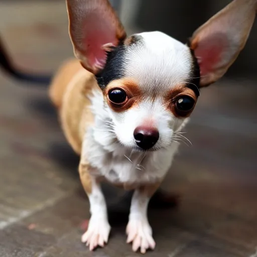 Image similar to photo of a hybrid between an ant and a chihuahua