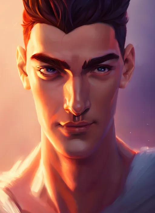 Prompt: the god hermes, male, portrait, sharp focus, digital art, concept art, dynamic lighting, subsurface scattering, photoreal, trending on artstation, by emylie boivin and rossdraws