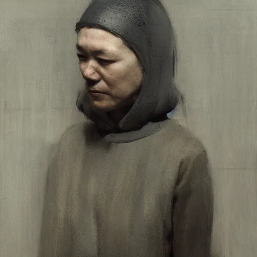 Image similar to by agnes martin, by ruan jia evocative, dismal. a beautiful illustration. human technology that had become haunted, possessed by quick, gleaming cleverness.