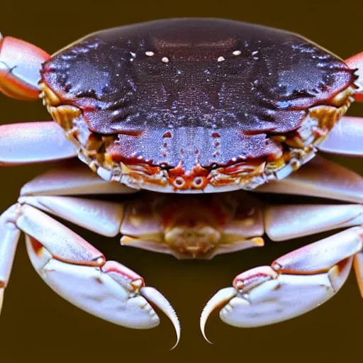 Image similar to a crab with the face of jordan peterson, photorealistic, unreal engine, beautiful lighting