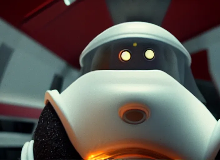 Image similar to film still of nibbler in the new scifi movie, 4 k