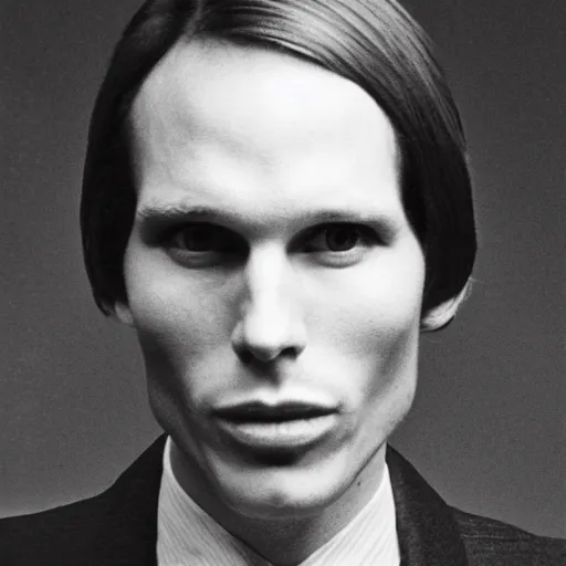 Image similar to A photograph portrait of Jerma985 with short-medium length hair a combover wearing early 1970s menswear in the early 1970s, taken in the early 1970s, grainy, taken on a 1970s Polaroid Camera, realistic, hyperrealistic, very realistic, highly detailed, very detailed, extremely detailed, detailed, digital art, trending on artstation, colorized photo